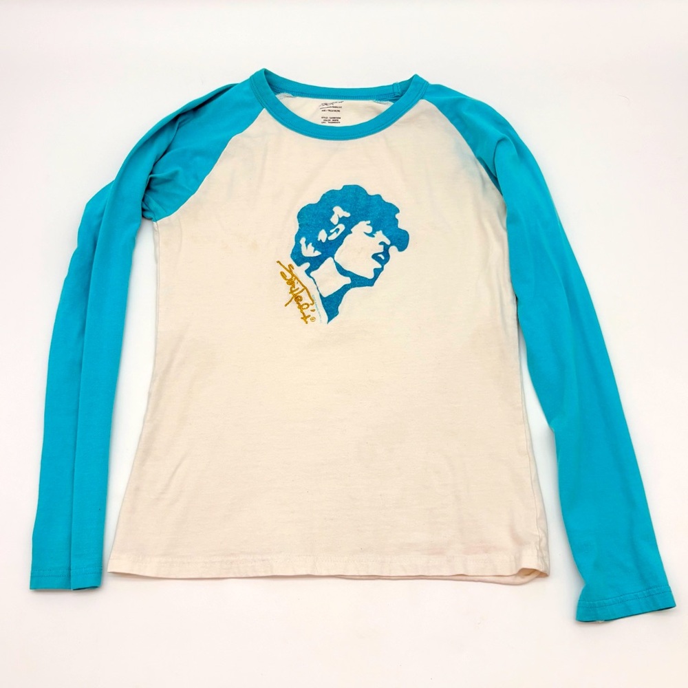 Women’s Baseball Tee - Jimi Hendrix Shirt Size 7/9